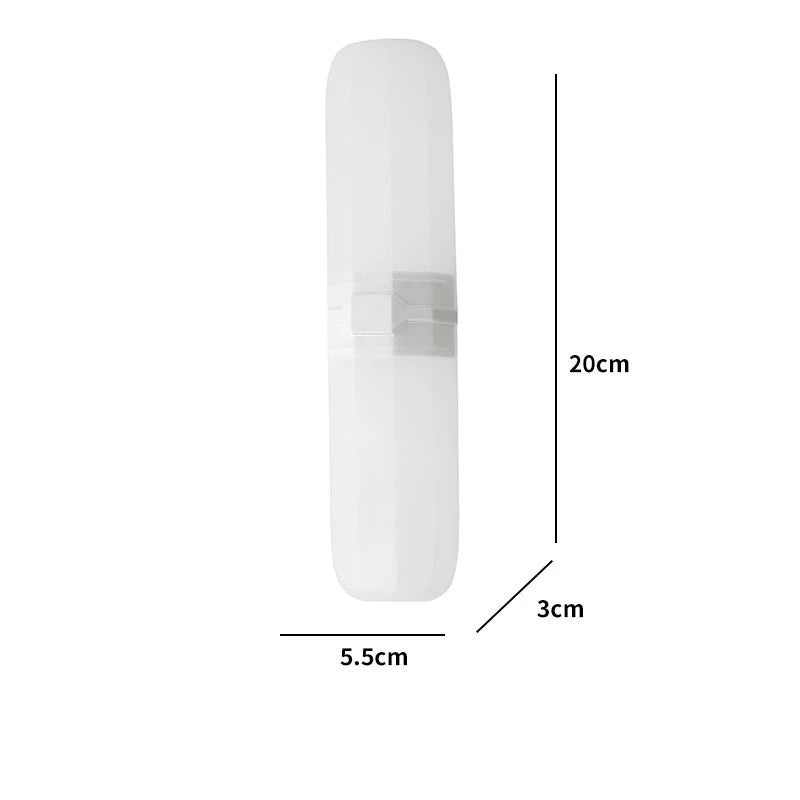 Large Portable Toothbrush Holder Case