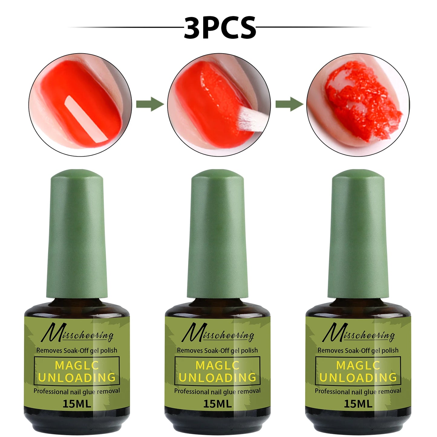 15ml Magic Fast Nail Gel Polish Remover