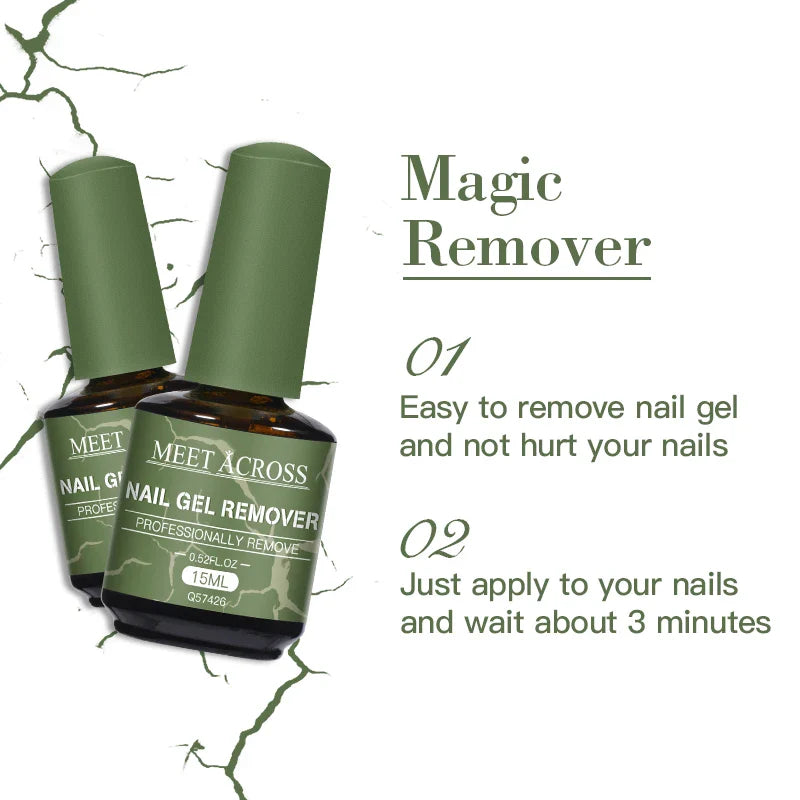 15ml Magic Fast Nail Gel Polish Remover