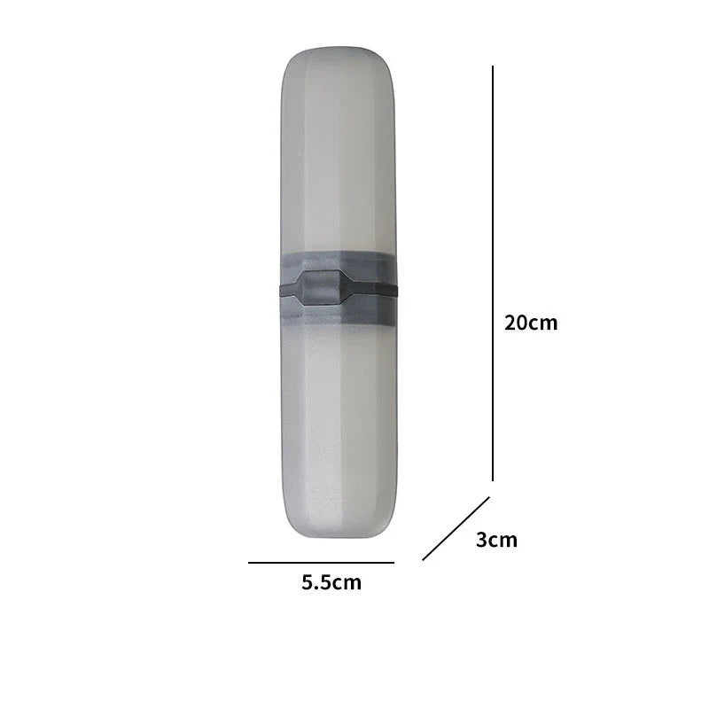 Large Portable Toothbrush Holder Case