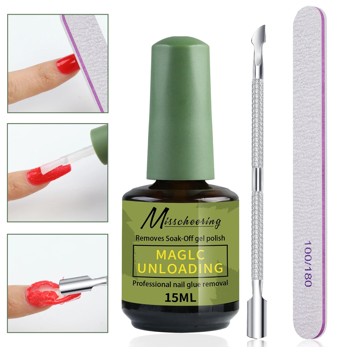 15ml Magic Fast Nail Gel Polish Remover