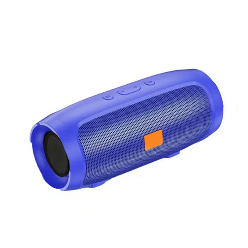Portable Bluetooth Speaker with Dual Stereo, FM Radio, TF/USB Playback, and Subwoofer Sound