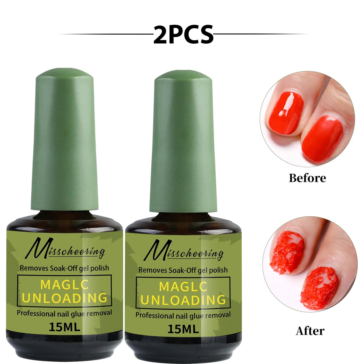 15ml Magic Fast Nail Gel Polish Remover