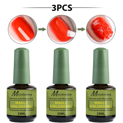 15ml Magic Fast Nail Gel Polish Remover
