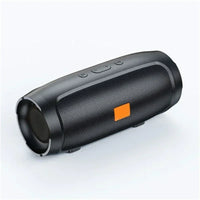 Portable Bluetooth Speaker with Dual Stereo, FM Radio, TF/USB Playback, and Subwoofer Sound