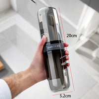 Large Portable Toothbrush Holder Case